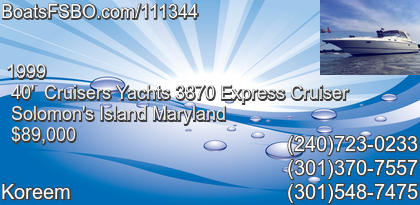 Cruisers Yachts 3870 Express Cruiser