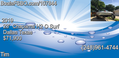 Chaparral H2 O Surf