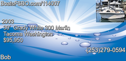 Grady White 300 Marlin
