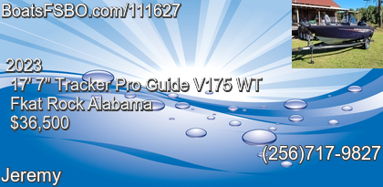 Tracker Pro Guide V175 WT