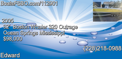 Boston Whaler 320 Outrage
