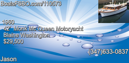 Monk Mc Queen Motoryacht
