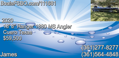 Ranger 1880 MS Angler