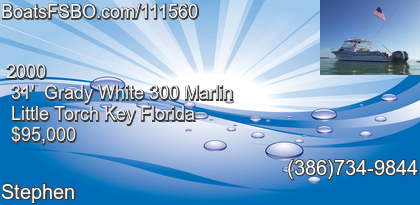 Grady White 300 Marlin
