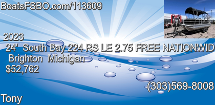 South Bay 224 RS LE 2.75 FREE NATIONWIDE DELIVERY