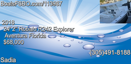 Robalo R242 Explorer