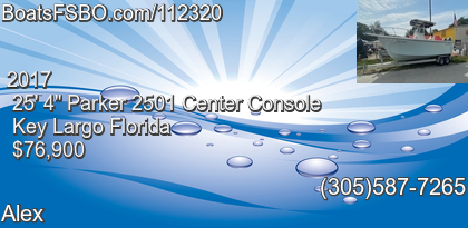 Parker 2501 Center Console