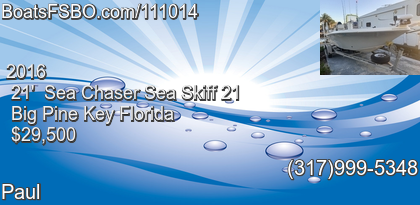 Sea Chaser Sea Skiff 21