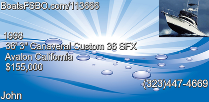 Canaveral Custom 36 SFX