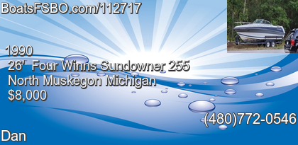 Four Winns Sundowner 255