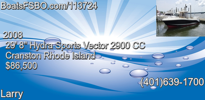 Hydra Sports Vector 2900 CC