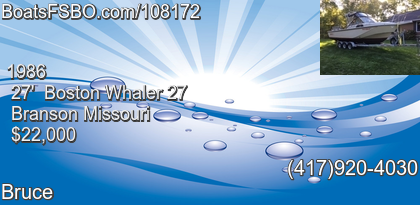 Boston Whaler 27