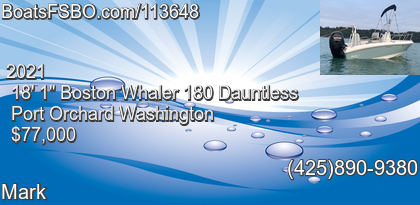 Boston Whaler 180 Dauntless