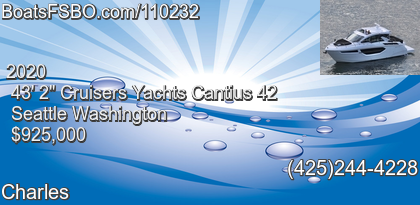 Cruisers Yachts Cantius 42