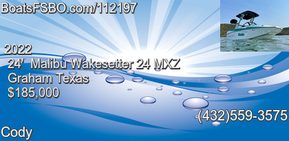 Malibu Wakesetter 24 MXZ