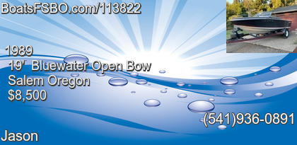 Bluewater Open Bow