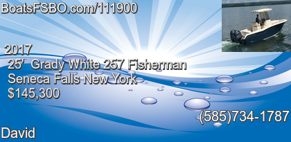 Grady White 257 Fisherman