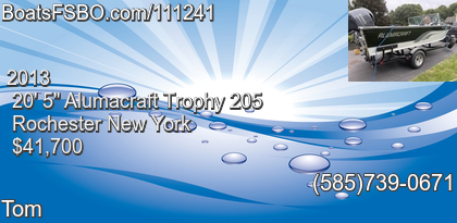 Alumacraft Trophy 205