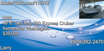 Sea Ray 390 Express Cruiser