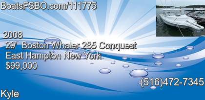 Boston Whaler 285 Conquest