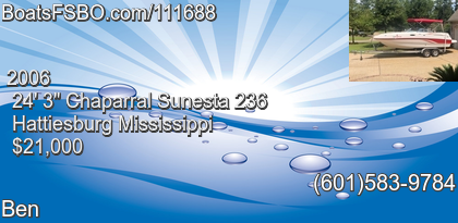 Chaparral Sunesta 236