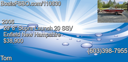 Supra Launch 20 SSV