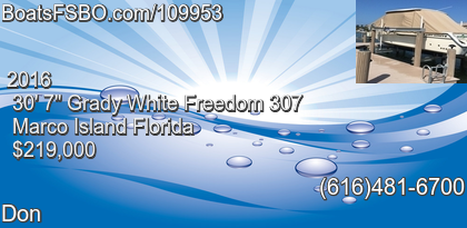 Grady White Freedom 307