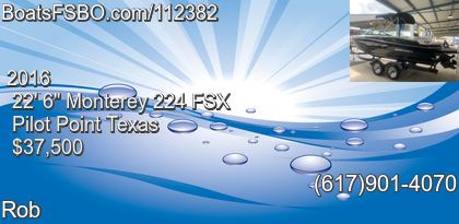 Monterey 224 FSX