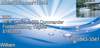 Sea Fox 268 Commander