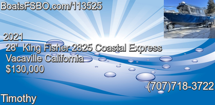 King Fisher 2825 Coastal Express