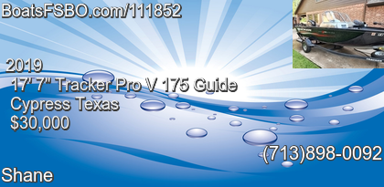 Tracker Pro V 175 Guide