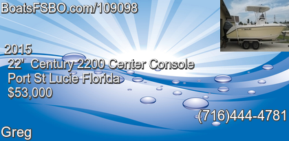 Century 2200 Center Console