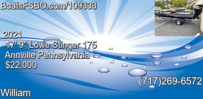 Lowe Stinger 175