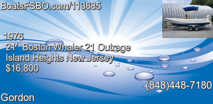 Boston Whaler 21 Outrage