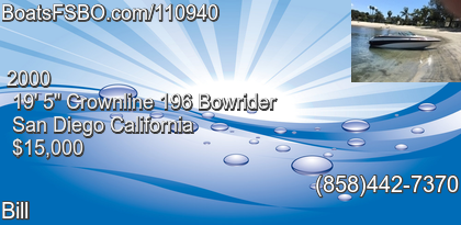 Crownline 196 Bowrider
