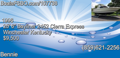 Bayliner 2452 Cierra Express