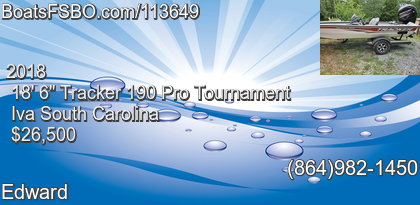 Tracker 190 Pro Tournament