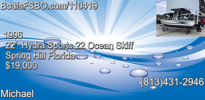 Hydra Sports 22 Ocean Skiff