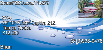 Rinker Captiva 212