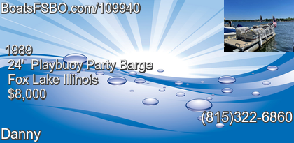Playbuoy Party Barge