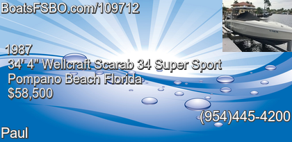 Wellcraft Scarab 34 Super Sport