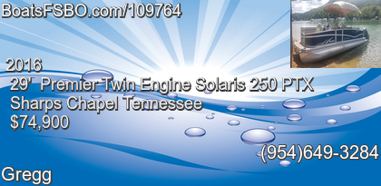Premier Twin Engine Solaris 250 PTX