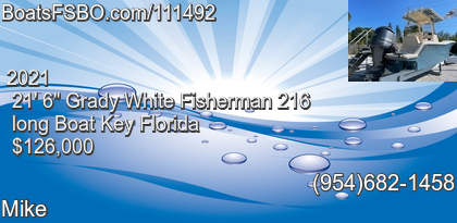Grady White Fisherman 216