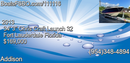 Chris Craft Launch 32