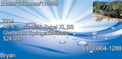 Lund 1650 Rebel XL SS