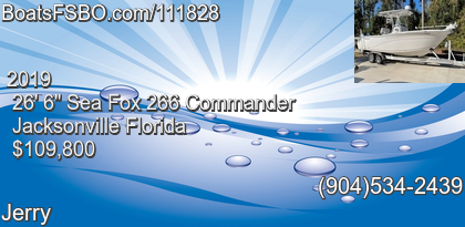 Sea Fox 266 Commander