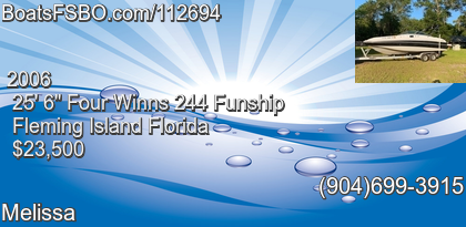 Four Winns 244 Funship
