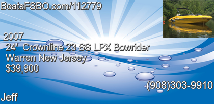Crownline 23 SS LPX Bowrider
