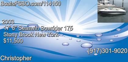 Seaswirl Bowrider 175