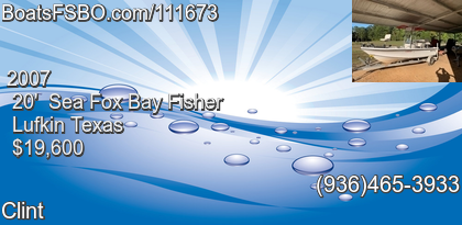 Sea Fox Bay Fisher